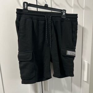 Black Men's Casual Shorts